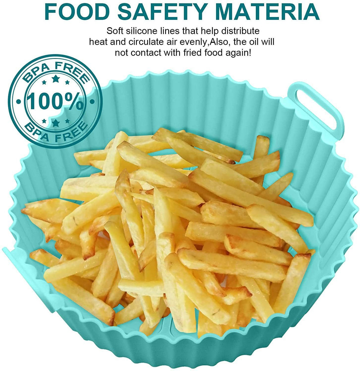 🔥 Sale 49% OFF🔥Air Fryer Silicone Baking Tray