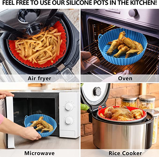 🔥 Sale 49% OFF🔥Air Fryer Silicone Baking Tray